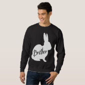 Sweatshirt Brother Bunny Rabbit Easter (Devant entier)