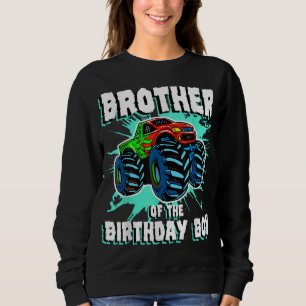 Sweatshirt Brother of the Birthday Boy Monster Truck Birthday