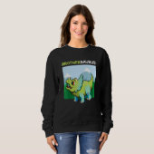 Sweatshirt Brothersaurus Dinosaur Cute Kiddo Tricératops (Devant entier)