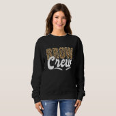 Sweatshirt Brow Crew Brow Artiste Brow Tech Leopard Brow Crew (Devant entier)