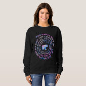 Sweatshirt Brown bear Mom Spiral Tie Dye  Mother s Day (Devant entier)