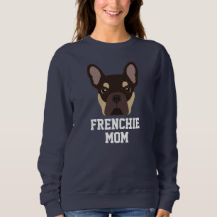 Sweatshirt Brown et Tan Frenchie Chien Maman