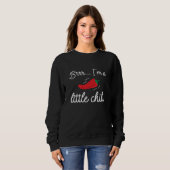 Sweatshirt Brrr I'm A Little Chili (Devant entier)