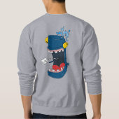 Sweatshirt Brûler Baleine Bleue (Dos)
