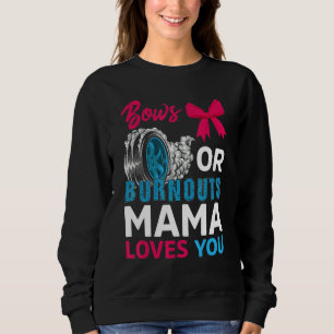 Sweatshirt Brûlure Ou Bows Maman Vous Aime Genre Reveillez Pa