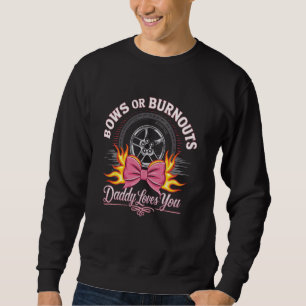 Sweatshirt Brûlures Ou Vaches Papa Vous Aime Genre Révéler An