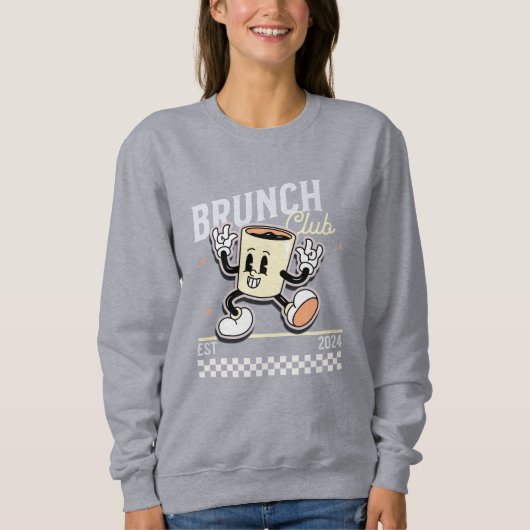 Sweatshirt Brunch Club Brew Buddy (Devant)