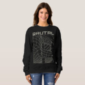 Sweatshirt Brutal Brutalist Architecture Mid Century Architec (Devant entier)