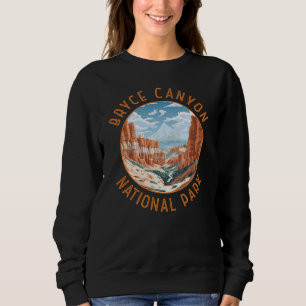 Sweatshirt Bryce Canyon National Park Trail Perturbé Cercle