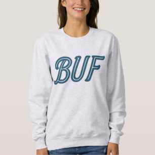 Sweatshirt BUB Buffalo Airport Code - Buffalo NY Aviation