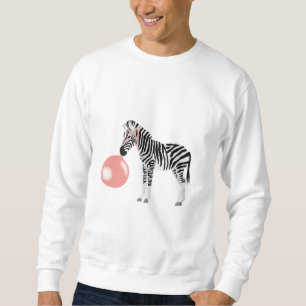 Sweatshirt Buble Gum Zebra Blowbble