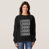 Sweatshirt Bûcheron professionnel (Devant entier)