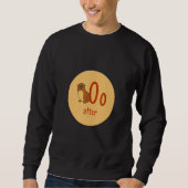 Sweatshirt Buchstaben des deutschen Alphabets O Otter (Devant)