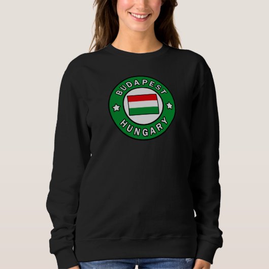 Sweatshirt Budapest Hongrie (Devant)