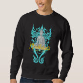 Sweatshirt Buddha Gautama Mindfulness Peace Loving Kindness M (Devant)