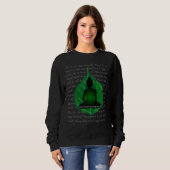 Sweatshirt Buddha Mindfulness Buddhist Gautama Buddhism Lovin (Devant entier)