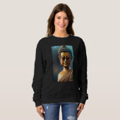 Sweatshirt Buddha Siddhartha Gautama Sunglasses Religion Indi (Devant entier)