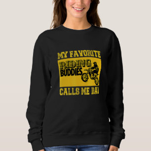 Sweatshirt BUDDIES D'ÉQUITATION Motocross BMX Supermoto Super