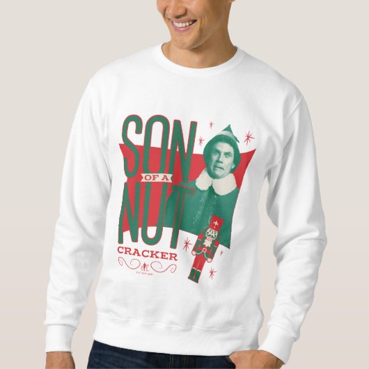 Sweatshirt Buddy, le Fils elfe d'un Noisette (Devant)