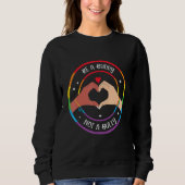 Sweatshirt Buddy not Bully Gay Pride Equality LGBTQ Pride Mon (Devant)