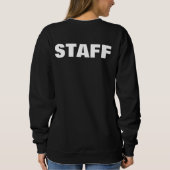 Sweatshirt Budget du personnel Modèle moderne Ajouter Logo Fe (Dos)