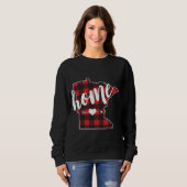 Sweatshirt Buffalo Plaid Minnesota Accueil État Lumberjack Ca (Devant entier)
