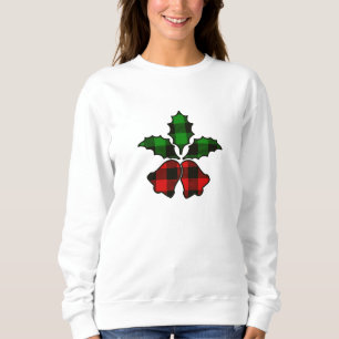Sweatshirt Buffle rouge et vert Plaid Christmas Plaid Sweats