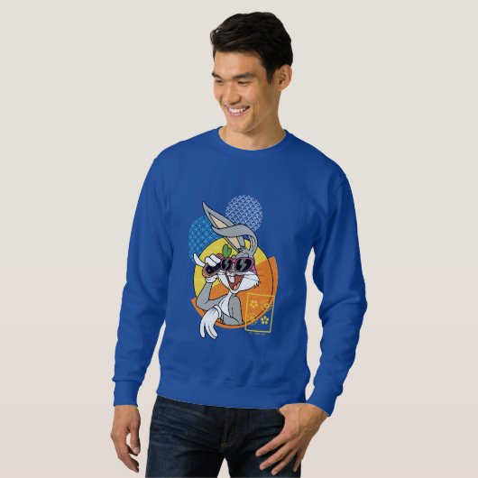 Sweatshirt BUGS BUNNY™ - Graphique de vacances à Singapour (Devant entier)