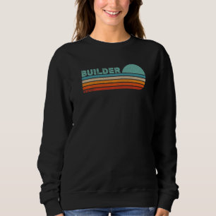 Sweatshirt BUILDER Profession de poste Travailleur salarié