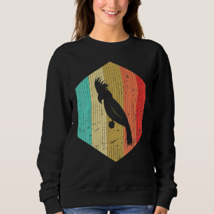 Sweatshirt Bulbuls Vintage Bulbuls Rétro Silhouette Animal