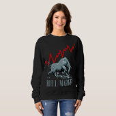 Sweatshirt Bull Market Stocks Investing (Devant entier)