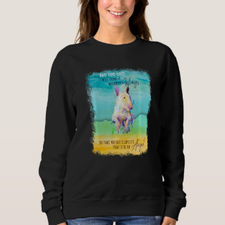 Sweatshirt Bull Terrier Anniversaire Pour Enfants Ado Love Bu
