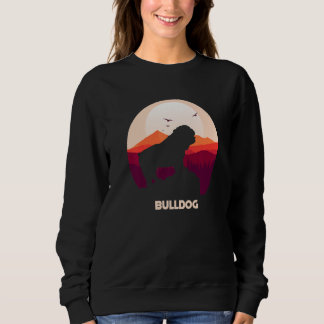 Sweatshirt Bulldog and Mountain Premium
