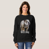 Sweatshirt Bulldog anglais (Devant entier)