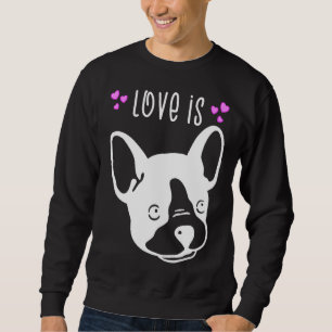 Sweatshirt Bulldog Français Lovely