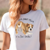 Sweatshirt Bulldog Puppy Smart Fella Fart Smella