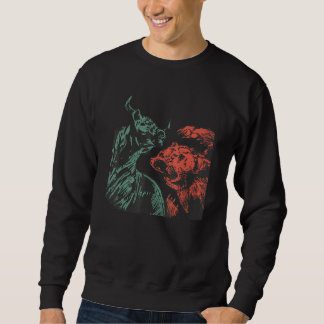 Sweatshirt Bulle Bear Stock Exchange Investor Dividende Buy A