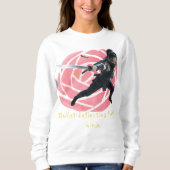 Sweatshirt Bullet-deflecting female ninja (Devant)