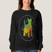 Sweatshirt Bullterrier Vintage (Devant)