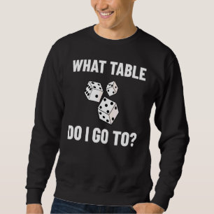 Sweatshirt Bunco Dice Jeu Règles Nuit Fête 2