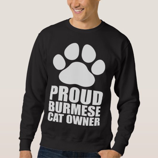 Sweatshirt Burmese cat Burmese Burmese kitten 1 (Devant)