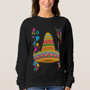 Sweatshirt Burritos du Cinco De Mayo  Mexique Tacos et Avocat