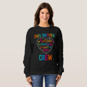 Sweatshirt Bus Driver Crew Appreciation Week Back to School H (Devant entier)