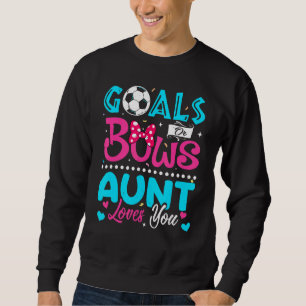 Sweatshirt Buts Ou Bows Tante Aime Vous Genre Révéler Bébé 1