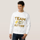 SWEATSHIRT BUTTER DE L'ÉQUIPE (Devant entier)