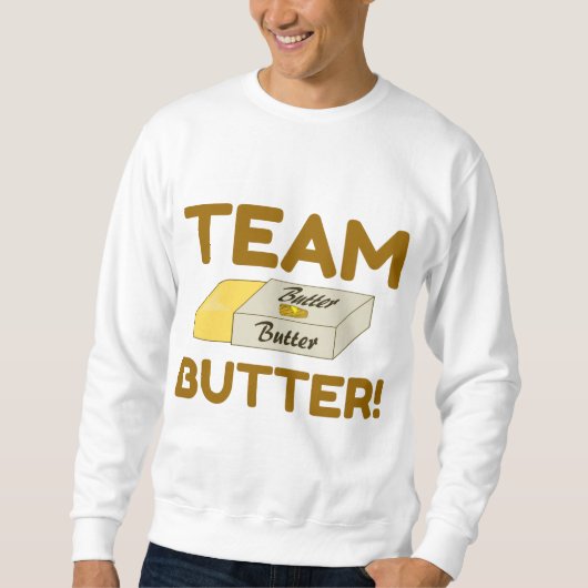 SWEATSHIRT BUTTER DE L'ÉQUIPE (Devant)