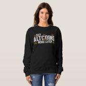 Sweatshirt Buy Altcoins First Work Later Wallet Crypto Crypto (Devant entier)