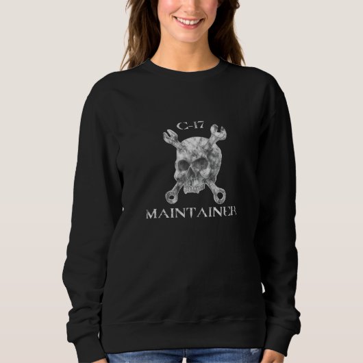 Sweatshirt C-17 Mainteneur crânienne (Devant)