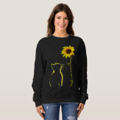 Sweatshirt Ca Cat Cat Cat Dit : (Devant entier)
