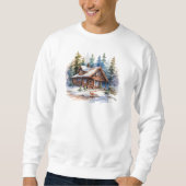 Sweatshirt Cabine de Noël (Devant)